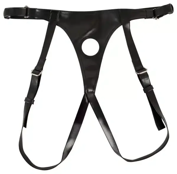 Sweet Smile Super Soft Double - Strap-On mit herausnehmbarem Doppeldildo Lila/Schwarz Sweet Smile Super Soft Double - Strap-On mit herausnehmbarem Doppeldildo Lila/Schwarz