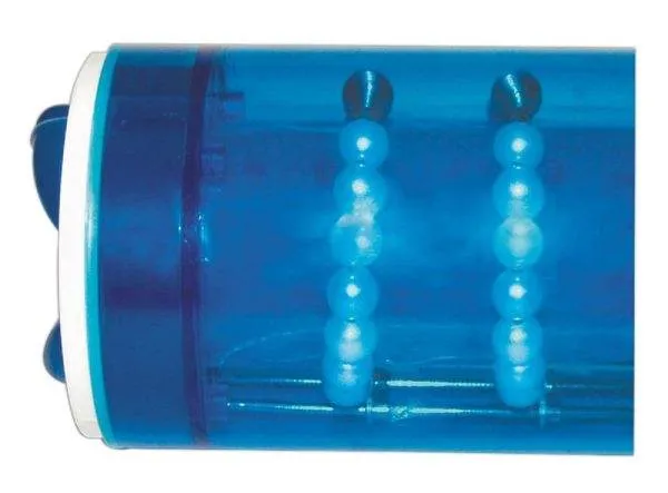 Seven Creations - Mund Masturbator, 21 cm, stufenlos regelbar Blau/Weiß Seven Creations - Mund Masturbator, 21 cm, stufenlos regelbar Blau/Weiß