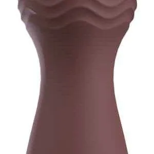 You2Toys Hazel Vibrator - Flexibler Kopf, 10 Vibrationsmodi, Samtig-seidige Oberfläche Braun/Gold You2Toys Hazel Vibrator - Flexibler Kopf, 10 Vibrationsmodi, Samtig-seidige Oberfläche Braun/Gold – Bild 3