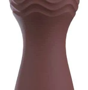 You2Toys Hazel Vibrator - Flexibler Kopf, 10 Vibrationsmodi, Samtig-seidige Oberfläche Braun/Gold You2Toys Hazel Vibrator - Flexibler Kopf, 10 Vibrationsmodi, Samtig-seidige Oberfläche Braun/Gold – Bild 4