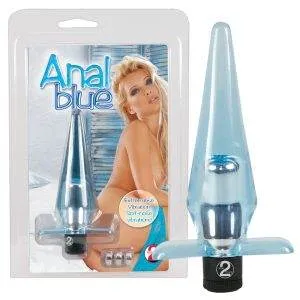 You2Toys Analvibrator: Konisch, einfühlsam, stufelos steuerbar Hellblau/Transparent You2Toys Analvibrator: Konisch, einfühlsam, stufelos steuerbar Hellblau/Transparent – Bild 4