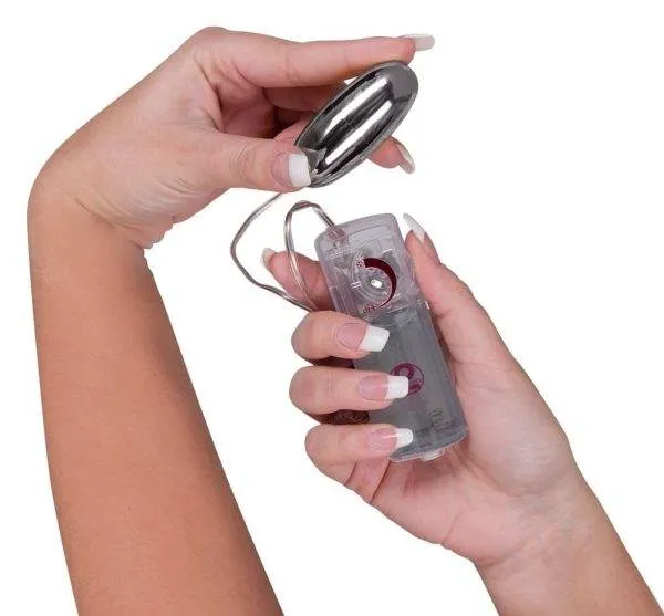 You2Toys Vibro-Ei Silberstern Transparent/Silber (1 Stück) You2Toys Vibro-Ei Silberstern Transparent/Silber (1 Stück)