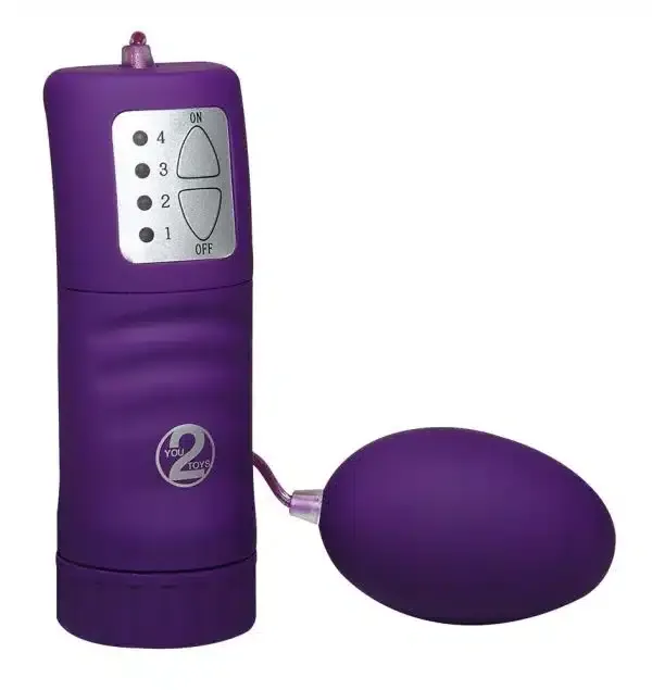 You2Toys Velvet Purple Vibro-Ei (1 Stück)