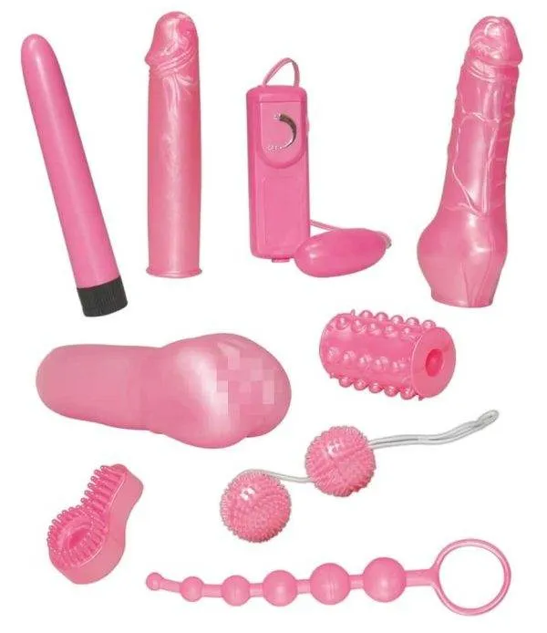 You2Toys Candy Toy-Set: 9-teiliges Lovetoy-Set in Bonbon-Rosa You2Toys Candy Toy-Set: 9-teiliges Lovetoy-Set in Bonbon-Rosa