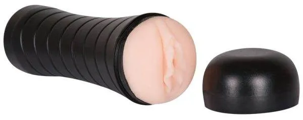 Pussy to go Masturbator - Diskrete Dose mit Vibro-Ei Hautfarben hell/Schwarz Pussy to go Masturbator - Diskrete Dose mit Vibro-Ei Hautfarben hell/Schwarz