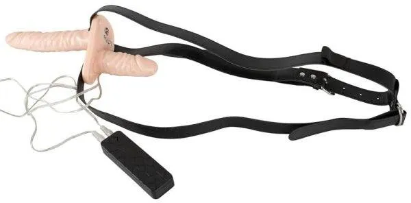 You2Toys Strap-on Duo - Umschnallgurt mit Doppelvibrator You2Toys Strap-on Duo - Umschnallgurt mit Doppelvibrator