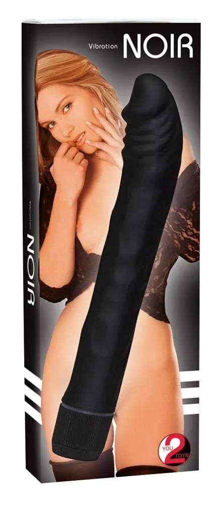 05700950000_verp You2Toys Vibrator Noir - Fester, gebogener Penisvibrator
