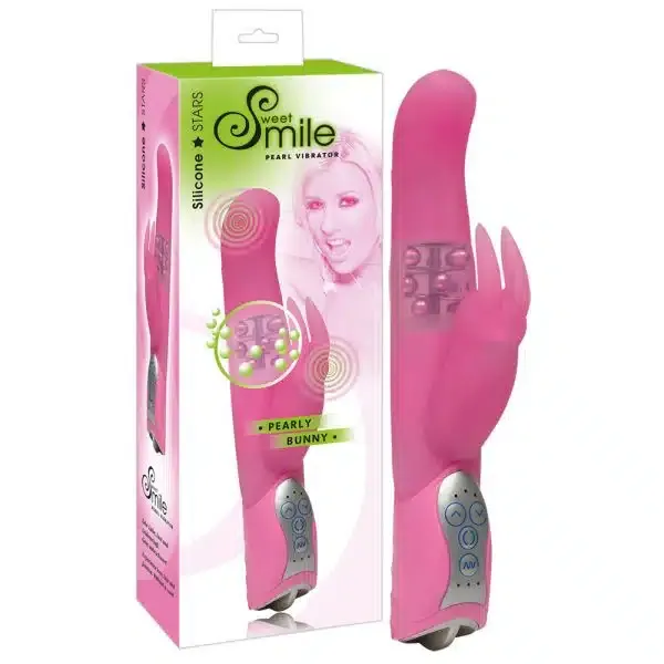 Sweet Smile Pearl Bunny Vibrator pink Sweet Smile Pearl Bunny Vibrator pink