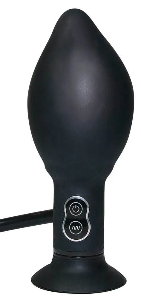 You2Toys True Black Anal Plug - Vibrationsstark & aufpumpbar You2Toys True Black Anal Plug - Vibrationsstark & aufpumpbar