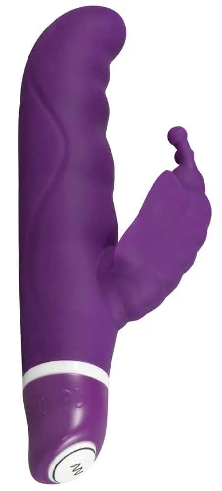Sweet Smile G-Butterfly - Rabbitvibrator mit gekrümmter Spitze, 7 Vibrationsmodi Sweet Smile G-Butterfly - Rabbitvibrator mit gekrümmter Spitze, 7 Vibrationsmodi
