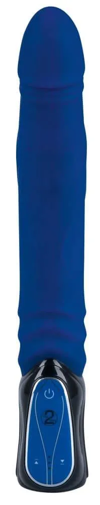 You2Toys Vibrator Hammer Blue - Stoßfunktion, Reizstruktur, hochwertiges Silikon Dunkelblau You2Toys Vibrator Hammer Blue - Stoßfunktion, Reizstruktur, hochwertiges Silikon Dunkelblau