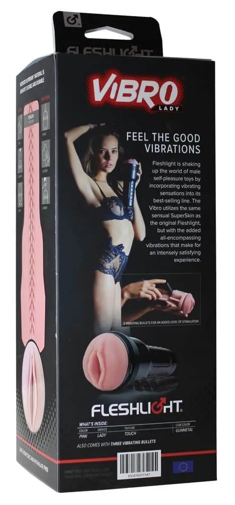 Fleshlight Vibro-Pink Lady Touch - Masturbator mit Vibration Fleshlight Vibro-Pink Lady Touch - Masturbator mit Vibration