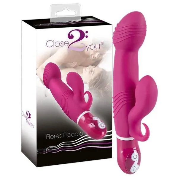 Close2you Flores Piccolo - Rabbitvibrator mit LED-Anzeige bordo Close2you Flores Piccolo - Rabbitvibrator mit LED-Anzeige bordo