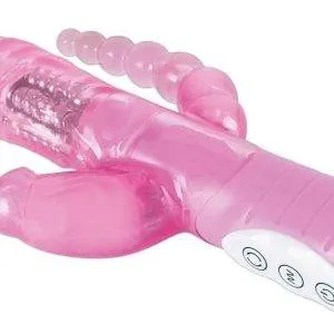 You2Toys Perlenvibrator - 3 Motoren, Klitorisverwöhner, Anusreizer rosa transparent You2Toys Perlenvibrator - 3 Motoren, Klitorisverwöhner, Anusreizer rosa transparent – Bild 3