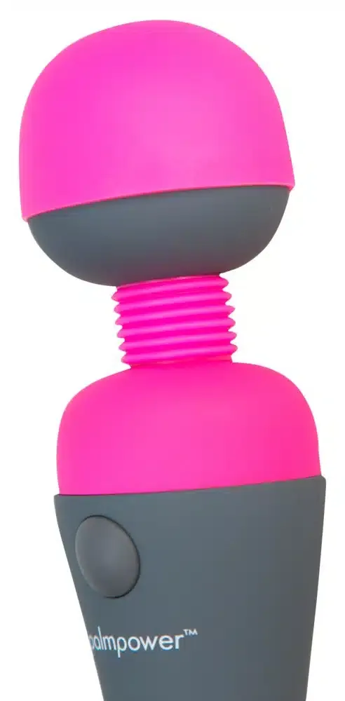 palmpower Massager - Handlicher Massager mit Multispeed-Vibration Grau/Pink palmpower Massager - Handlicher Massager mit Multispeed-Vibration Grau/Pink