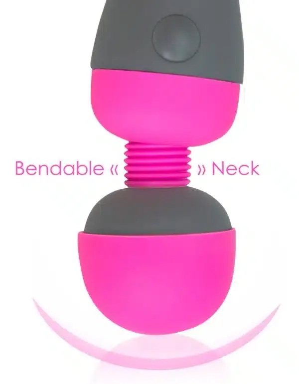 palmpower Massager - Handlicher Massager mit Multispeed-Vibration Grau/Pink palmpower Massager - Handlicher Massager mit Multispeed-Vibration Grau/Pink