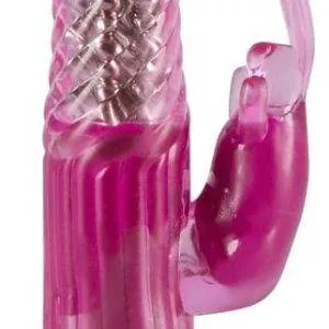You2Toys Sugar Babe Purple - Perlen-Vibrator mit rotierendem Schaft und Häschen-Klitorisreizarm Pink/Beere You2Toys Sugar Babe Purple - Perlen-Vibrator mit rotierendem Schaft und Häschen-Klitorisreizarm Pink/Beere – Bild 4