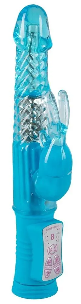 You2Toys Sugar Babe Purple - Perlen-Vibrator mit rotierendem Schaft und Häschen-Klitorisreizarm Türkis You2Toys Sugar Babe Purple - Perlen-Vibrator mit rotierendem Schaft und Häschen-Klitorisreizarm Türkis