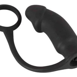 Black Velvets Vibro-Analplug mit Penis-/Hodenring Black Velvets Vibro-Analplug mit Penis-/Hodenring – Bild 2