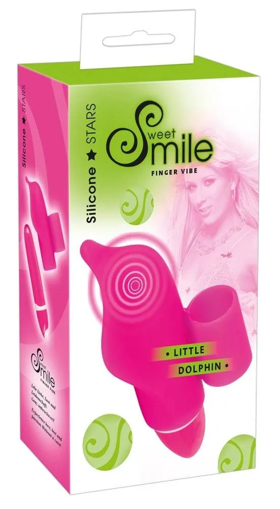 05840450000_verp Sweet Smile Delfin Vibrator - Samtig weich, 7 Vibrationsmodi Neonrosa