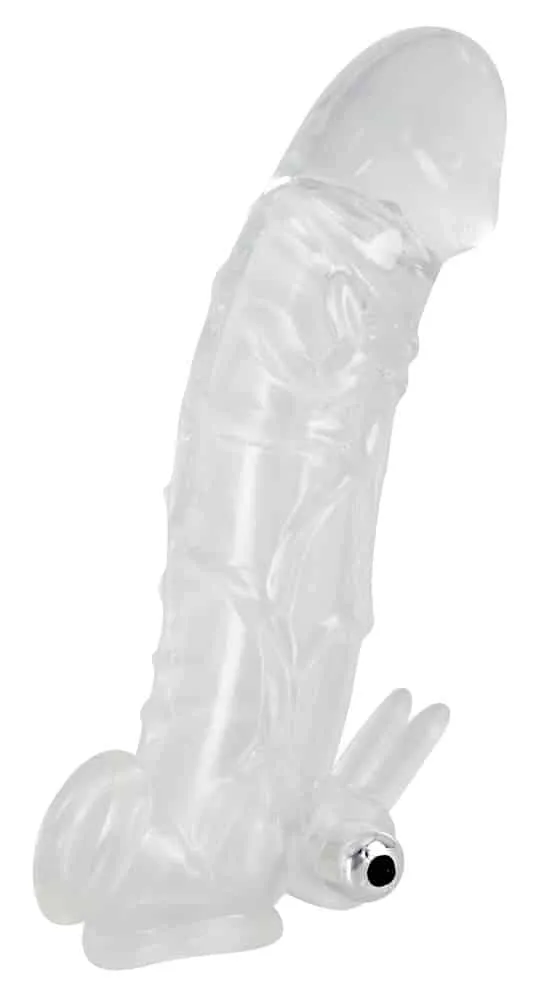 Crystal Clear Penisverlängerung mit Vibration Crystal Clear Penisverlängerung mit Vibration