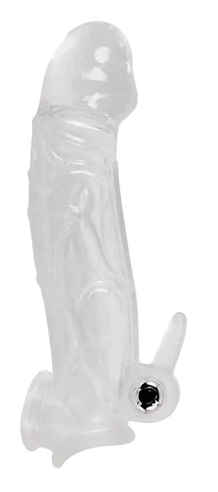Crystal Clear Penisverlängerung mit Vibration Crystal Clear Penisverlängerung mit Vibration
