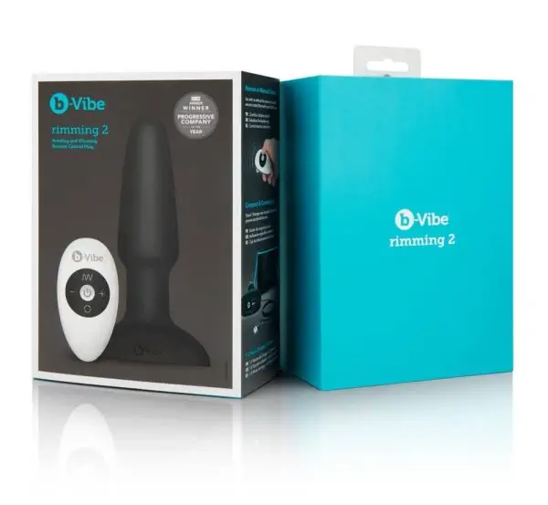 05858070000_verp b-Vibe rimming Plug 2 Black