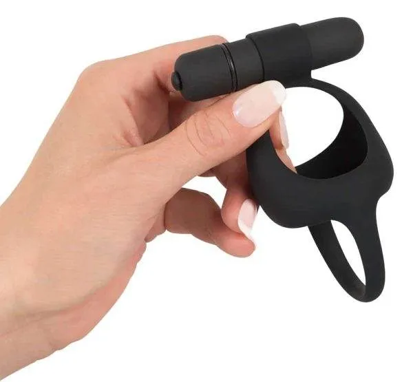 Black Velvets Vibrating Cock & Ball Ring - Starke Vibrationen! Black Velvets Vibrating Cock & Ball Ring - Starke Vibrationen!