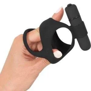 Black Velvets Vibrating Cock & Ball Ring - Starke Vibrationen! Black Velvets Vibrating Cock & Ball Ring - Starke Vibrationen! – Bild 5