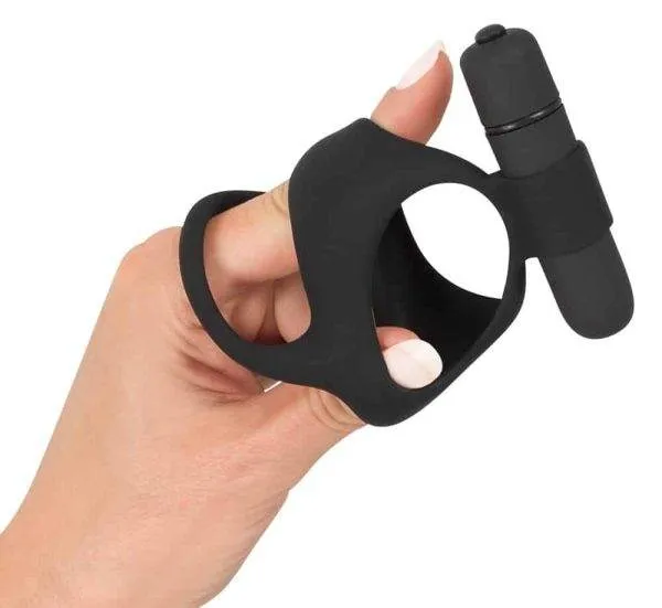 Black Velvets Vibrating Cock & Ball Ring - Starke Vibrationen! Black Velvets Vibrating Cock & Ball Ring - Starke Vibrationen!