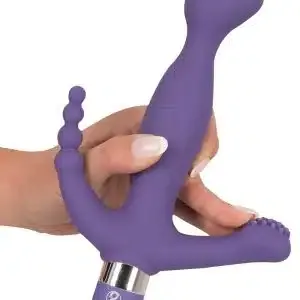 You2Toys 3 Pointer - Genoppter Klitorreizer & Anusreizer mit 4 Kugeln You2Toys 3 Pointer - Genoppter Klitorreizer & Anusreizer mit 4 Kugeln – Bild 4