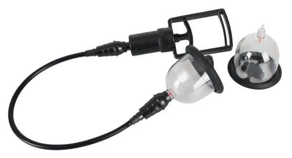 Bad Kitty Nippelsauger mit Vibration Transparent/Schwarz Bad Kitty Nippelsauger mit Vibration Transparent/Schwarz
