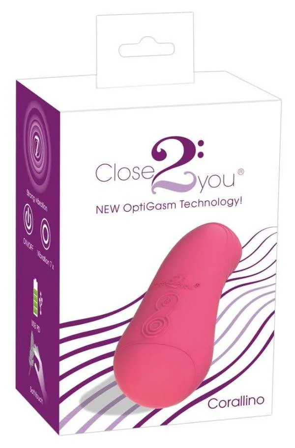 05879580000_verp Close2you Corallino - Auflegevibrator mit OptiGasm-Technologie