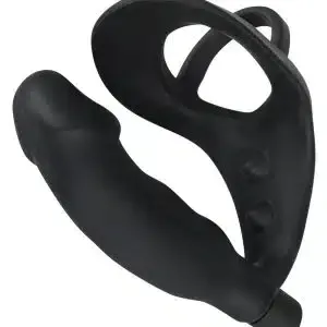 Black Velvets Vibro-Ring mit Analplug Black Velvets Vibro-Ring mit Analplug – Bild 4