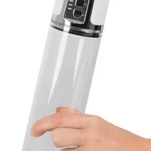 Mister Boner Automatische Penispumpe Transparent/Weiß/Silber Mister Boner Automatische Penispumpe Transparent/Weiß/Silber – Bild 5