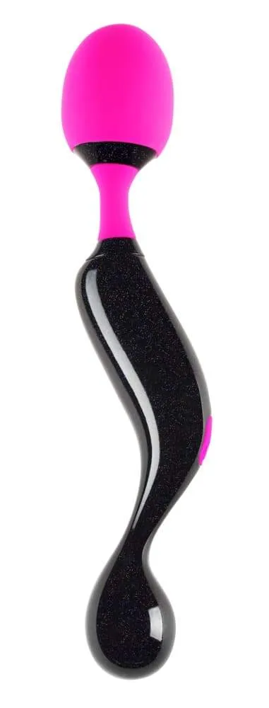Adrien Lastic Symphony - Beidseitig verwendbarer Doppelvibrator Schwarz/Pink Adrien Lastic Symphony - Beidseitig verwendbarer Doppelvibrator Schwarz/Pink