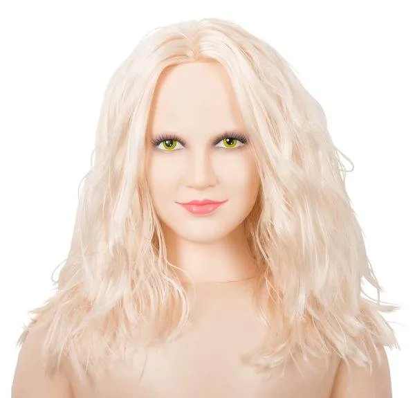 NMC Hot Lucy - Sitzende Lifesize Lovedoll mit 3D-Gesicht und Vibro-Ei NMC Hot Lucy - Sitzende Lifesize Lovedoll mit 3D-Gesicht und Vibro-Ei