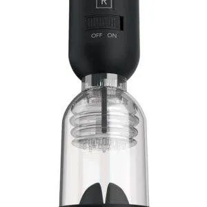 PDX Elite Eichel-Trainer mit Vibrationsnoppen schwarz-transparent PDX Elite Eichel-Trainer mit Vibrationsnoppen schwarz-transparent – Bild 3