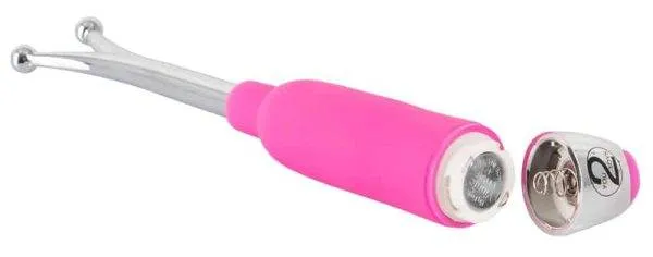 You2Toys Klitorisvibrator - Deluxe Stimulation Silber, Pink You2Toys Klitorisvibrator - Deluxe Stimulation Silber, Pink