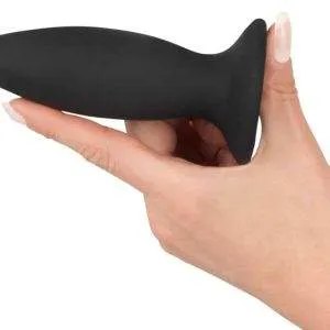 Black Velvets Analplug - Konische Form, 7 Vibrationsmodi, Standfuß, Silikon, wiederaufladbar Black Velvets Analplug - Konische Form, 7 Vibrationsmodi, Standfuß, Silikon, wiederaufladbar – Bild 3