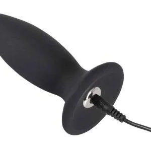 Black Velvets Analplug - Konische Form, 7 Vibrationsmodi, Standfuß, Silikon, wiederaufladbar Black Velvets Analplug - Konische Form, 7 Vibrationsmodi, Standfuß, Silikon, wiederaufladbar – Bild 4