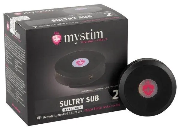 Mystim Sultry Sub - Elektrosex-Empfänger, ferngesteuert (Kanal 2) Mystim Sultry Sub - Elektrosex-Empfänger, ferngesteuert (Kanal 2)
