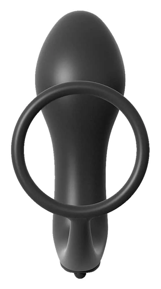 Analfantasy Collection: Vibrierender Cockring mit Analplug Analfantasy Collection: Vibrierender Cockring mit Analplug