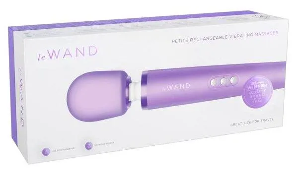 05936990000_verp le Wand Petite Rosegold - Kompakter Massagestab für unterwegs Violett