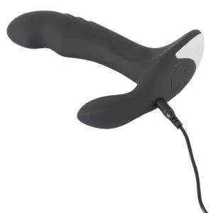 Rebel Prostatastimulator mit 3 Funktionen Schwarz, Silber Rebel Prostatastimulator mit 3 Funktionen Schwarz, Silber – Bild 5