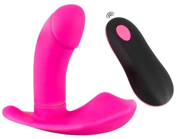 Sweet Smile RC Panty Vibrator - Intensiver Rundumverwöhner für den Slip Pink, Schwarz