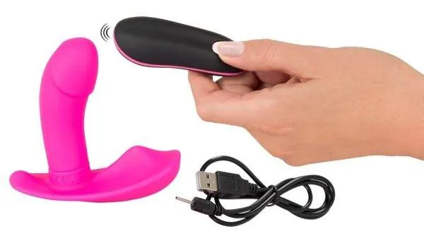 Sweet Smile RC Panty Vibrator - Intensiver Rundumverwöhner für den Slip Pink, Schwarz Sweet Smile RC Panty Vibrator - Intensiver Rundumverwöhner für den Slip Pink, Schwarz