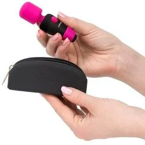palmpower Mini - Handlicher Massagestab mit großem Kopf Pink/Schwarz palmpower Mini - Handlicher Massagestab mit großem Kopf Pink/Schwarz – Bild 4