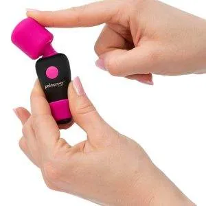 palmpower Mini - Handlicher Massagestab mit großem Kopf Pink/Schwarz palmpower Mini - Handlicher Massagestab mit großem Kopf Pink/Schwarz – Bild 5