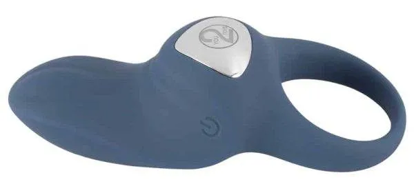 You2Toys Vibro-Penisring mit 10 Modi Blau/Silber